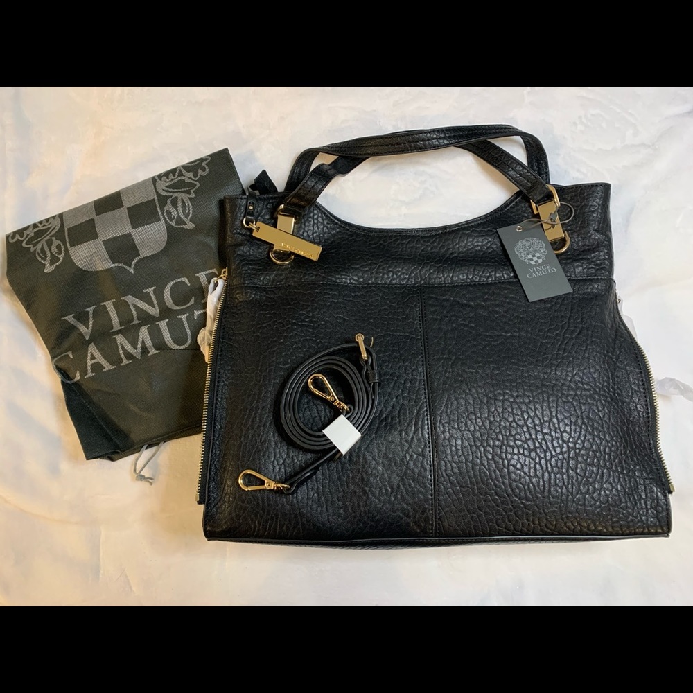VINCE CAMUTO transitional shoulder/crossbody; BRAND NEW with tags & dust bag!